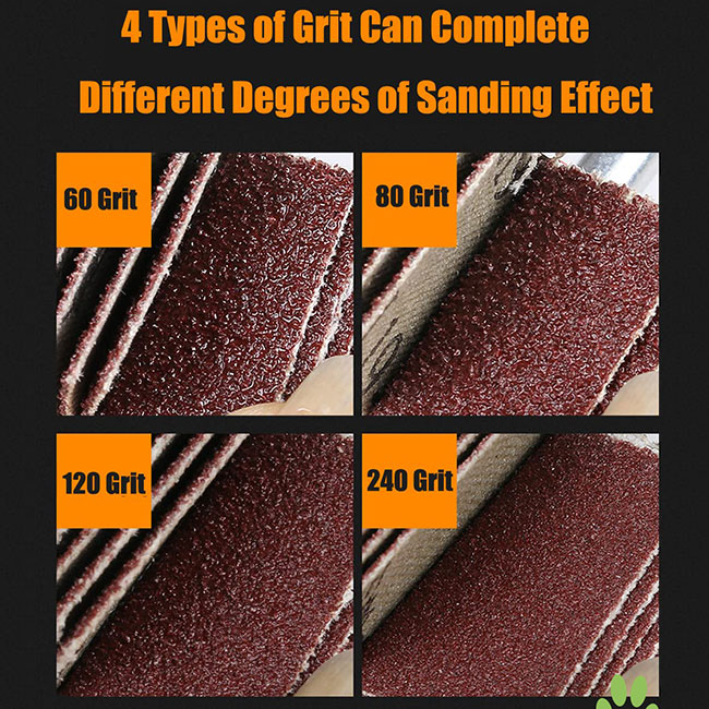 วัสดุสิ้นเปลืองสำหรับการขัดเงา ล้อขัดแบบมีแผ่น 60/80/120/240 กรวด อะลูมิเนียมออกไซด์ สำหรับการขัดเงาและการเจียร 7