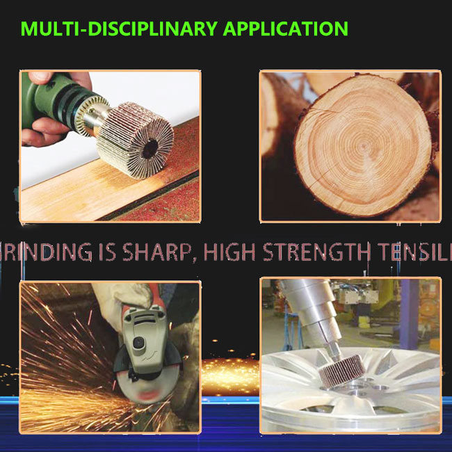 วัสดุสิ้นเปลืองสำหรับการขัดเงา ล้อขัดแบบมีแผ่น 60/80/120/240 กรวด อะลูมิเนียมออกไซด์ สำหรับการขัดเงาและการเจียร 10