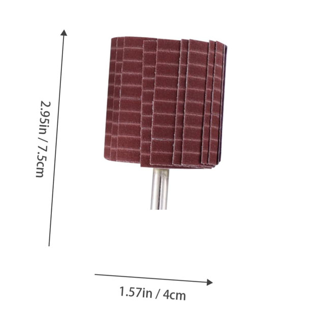 สินค้าใช้ในการเคลือบ ล้อปลาป์ทนทาน ผ้าเอเมรีย 250*50 มิลลิเมตร กริท 240 สายบด ล้อปลาป์สําหรับการเคลือบ 5