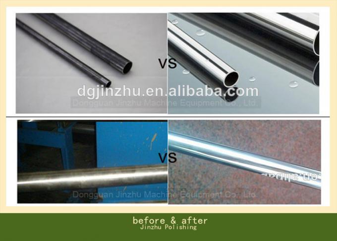 เครื่องขัดเงาอัตโนมัติสำหรับท่อโลหะ/ท่อสี่เหลี่ยม/กลมสำหรับขัดผิวด้วยลวดลายเส้นผม 8k, การวาดลวด 5