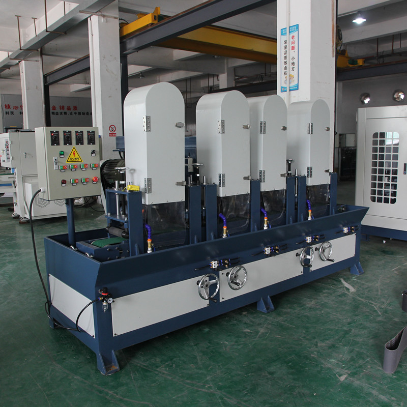 เครื่องจักรอัตโนมัติ 150 มม. สำหรับการเจียรพื้นผิวเรียบ กระบวนการขัดเงา การขัดผิวแบบซาติน การลบคม