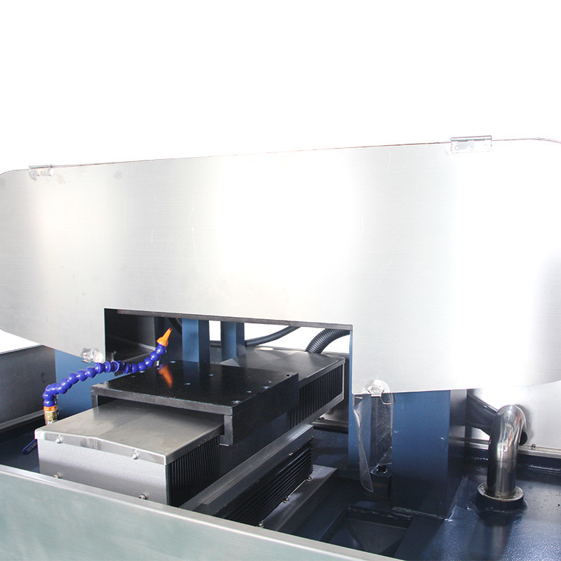 2-Axis CNC Wet Grinding เครื่องวาดสาย Custom สําหรับการเคลือบเหล็กไร้ขัด