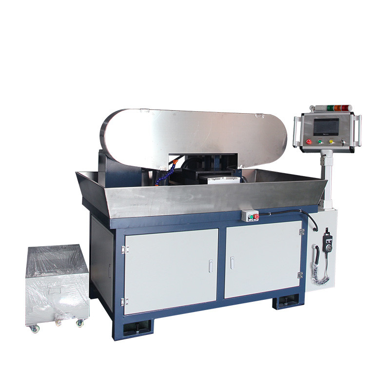 2-Axis CNC Wet Grinding เครื่องวาดสาย Custom สําหรับการเคลือบเหล็กไร้ขัด