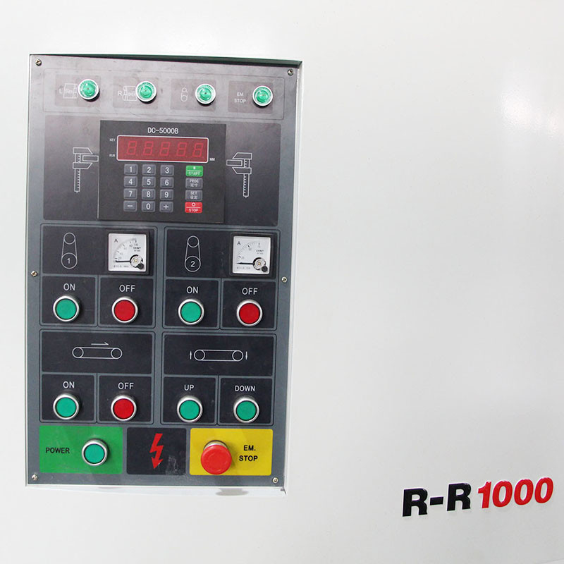 ทนทาน มีประสิทธิภาพสูง การบดแห้ง Rr1000mm ส่วนโลหะ ด้านผิว Deburring Sheet โลหะ Buffing เครื่องวาดสําหรับโลหะ