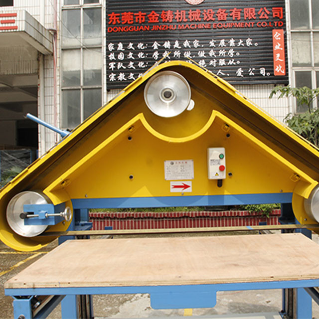 3 มุม Workbench ทนทาน Hairline การเคลือบเครื่องกระดาษชนิดโลหะชนิด Abrasive เข็มขัด Sanding เครื่อง