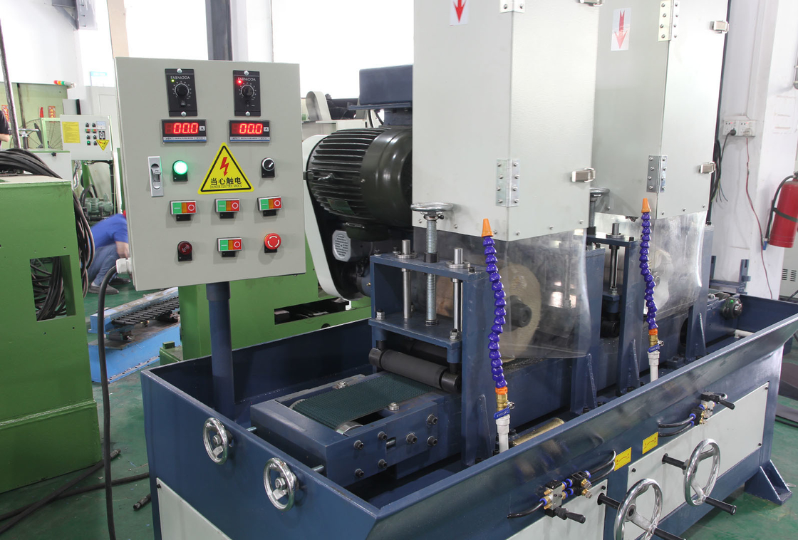 โลหะแผงล็อคสแตนเลส 150 มม. กว้าง 2 หัวบดน้ำ sander เข็มขัดโลหะเครื่องขัด